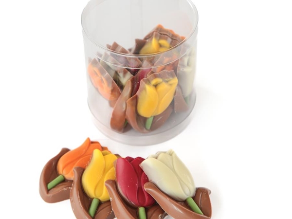 Tulp chocolade figuren